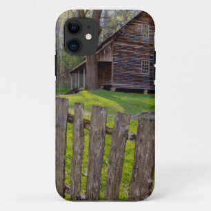 VS, Tennessee, Hut in Cades Cove iPhone 11 Hoesje