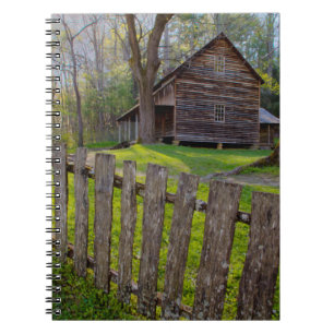 VS, Tennessee, Hut in Cades Cove Notitieboek