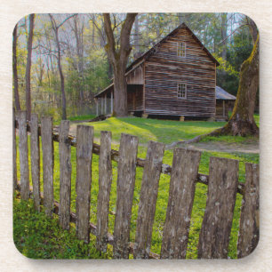 VS, Tennessee, Hut in Cades Cove Onderzetter