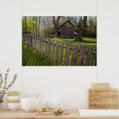 VS, Tennessee, Hut in Cades Cove Poster (Keuken)
