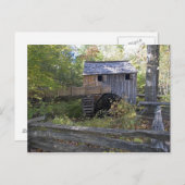 VS - Tennessee. Kabelmolen in het gebied Cades Cov Briefkaart (Voorkant / Achterkant)