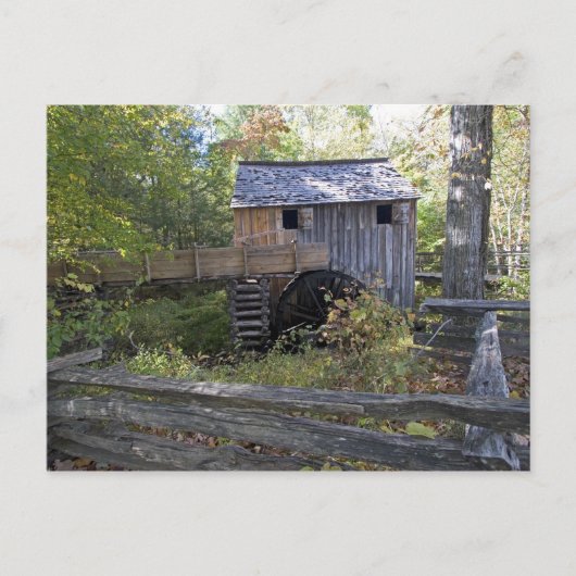 VS - Tennessee. Kabelmolen in het gebied Cades Cov Briefkaart (Voorkant)