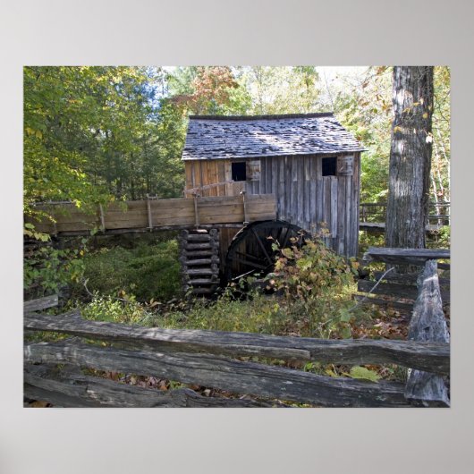 VS - Tennessee. Kabelmolen in het gebied Cades Cov Poster (Voorkant)