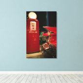 VS, Tennessee, Memphis, Elvis Presley 2 Canvas Afdruk (Insitu (Houten vloer))