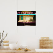 VS, Tennessee, Memphis: Elvis Presley Poster (Keuken)