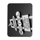 VS, Tennessee, Memphis, nationale burgerrechten Magneet (Verticaal)