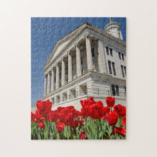 VS, Tennessee, Nashville. Historisch Tennessee Legpuzzel