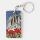 VS, Tennessee, Nashville. Historisch Tennessee Sleutelhanger (achterkant)