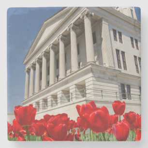 VS, Tennessee, Nashville. Historisch Tennessee Stenen Onderzetter