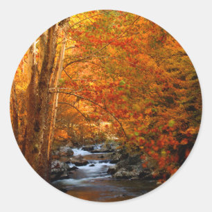 VS, Tennessee. Rushing Mountain Creek 2 Ronde Sticker