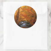 VS, Tennessee. Rushing Mountain Creek 2 Ronde Sticker (Tas)