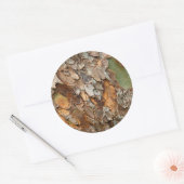 VS, Tennessee, sluit schors op een boom Ronde Sticker (Envelop)