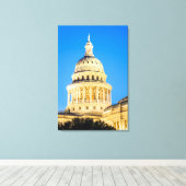 VS, Texas, Austin. Capitol Building (1888) 2 Canvas Afdruk (Insitu (Houten vloer))