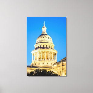 VS, Texas, Austin. Capitol Building (1888) 2 Canvas Afdruk
