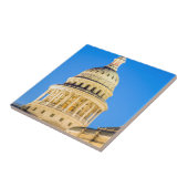 VS, Texas, Austin. Capitolgebouw (1888) 2 Tegeltje (Zijkant)