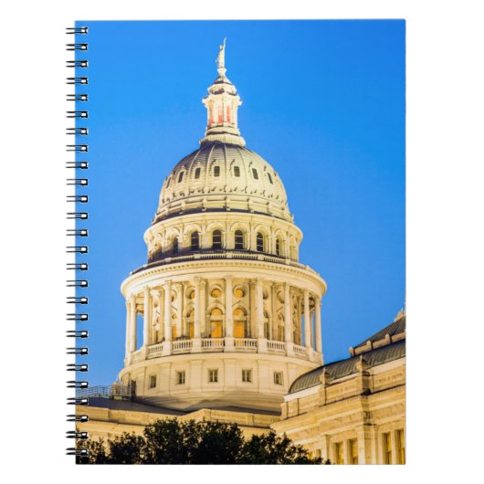 VS, Texas, Austin. Capitool (1888) 2 Notitieboek (Voorkant)