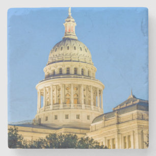 VS, Texas, Austin. Capitool (1888) 3 Stenen Onderzetter