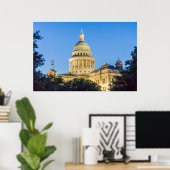 VS, Texas, Austin. Capitool (1888) 4 Poster (Thuiskantoor)