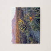 VS, Texas, Big Bend NP. Een zanderige roze schemer Legpuzzel (Verticaal)