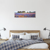 VS, Texas, Llano. Bluebonnets en redbonnets Canvas Afdruk (Insitu (Slaapkamer))