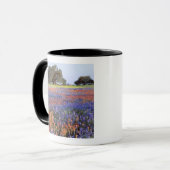 VS, Texas, Llano. Bluebonnets en redbonnets Mok (Voorkant links)