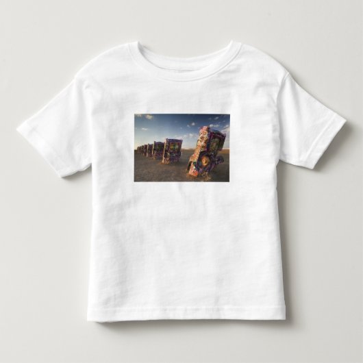 VS, TEXAS, Panhandle gebied, Amarillo: Cadillac 2 Kinder Shirts (Voorkant)