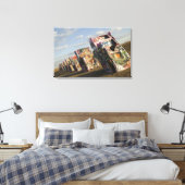 VS, TEXAS, Panhandle gebied, Amarillo: Cadillac Canvas Afdruk (Insitu (Slaapkamer))