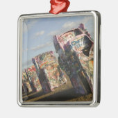 VS, TEXAS, Panhandle gebied, Amarillo: Cadillac Metalen Ornament (Links)