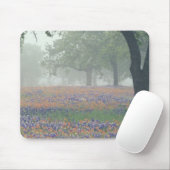 VS, Texas. Texaspenseel en blauwe klokjes Muismat (Met muis)