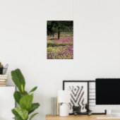 VS, Texas, Zand Verbena en Brown-eyed Poster (Thuiskantoor)