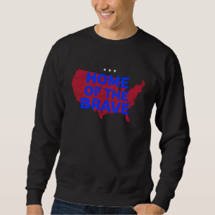 VS-thuis van het brein. Patriottisch Sweatshirt