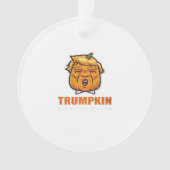 VS Trumpkin maken Halloween weer geweldig kostuum  Ornament (voorkant)