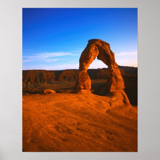 VS, Utah, Arches National Park, Delicate Arch Poster (Voorkant)