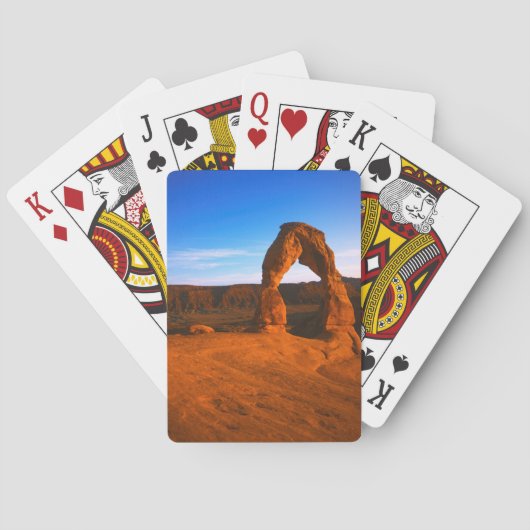 VS, Utah, Arches National Park, Delicate Arch Speelkaarten (Achterkant)