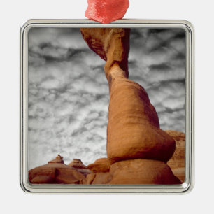 VS, Utah, Arches National Park. Gedeelte van Metalen Ornament