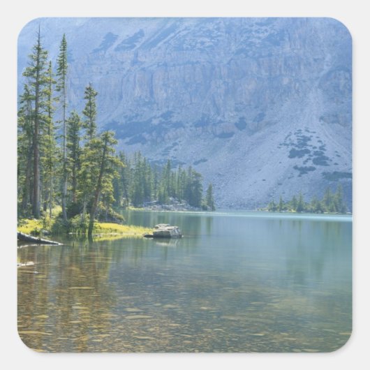 VS, Utah, Ashley National Forest, High Uintas Vierkante Sticker (Voorkant)
