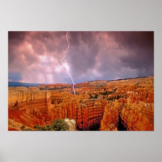 VS, Utah, Bryce Canyon National Park. Poster (Voorkant)