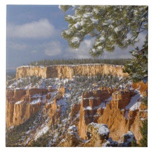 VS, Utah, Bryce Canyon National Park. Zonsopgang Tegeltje