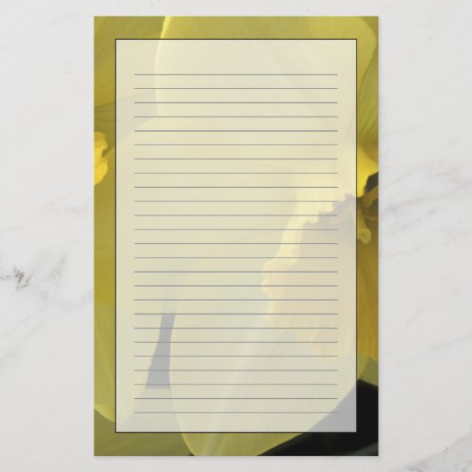 VS, Utah, Cache Valley Narcissen Briefpapier (Voorkant)