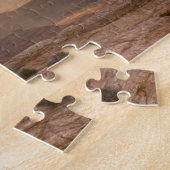 VS; Utah; Canyonlands National Park. Uitzicht op Legpuzzel (Zijkant)