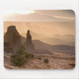VS; Utah; Canyonlands National Park. Uitzicht op Muismat