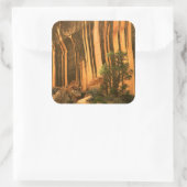 VS, Utah, Capitol Reef National Park Vierkante Sticker (Tas)