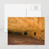 VS, Utah, Cedar Mesa, Mule Canyon. Zandsteen Briefkaart (Voorkant / Achterkant)