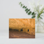 VS, Utah, Cedar Mesa, Mule Canyon. Zandsteen Briefkaart (Staand voorkant)