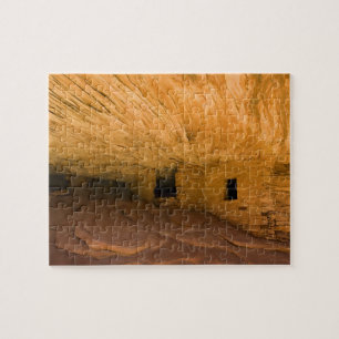 VS, Utah, Cedar Mesa, Mule Canyon. Zandsteen Legpuzzel