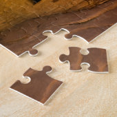VS, Utah, Cedar Mesa, Mule Canyon. Zandsteen Legpuzzel (Zijkant)