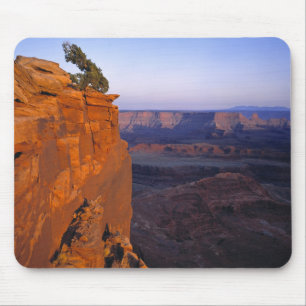 VS, Utah, Dead Horse Point SP. Laat licht kleurt Muismat