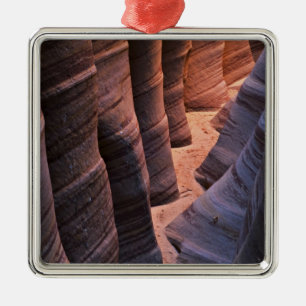 VS, Utah, Escalante. Herhalende zandsteen Metalen Ornament