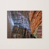 VS, Utah, Escalante Wilderness. Waterval in Legpuzzel (Horizontaal)
