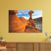 VS, Utah, Grand Staircase Escalante-National Canvas Afdruk (Insitu (Woonkamer))